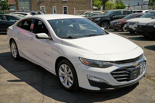 Summit White 2020 Chevrolet Malibu FWD LT