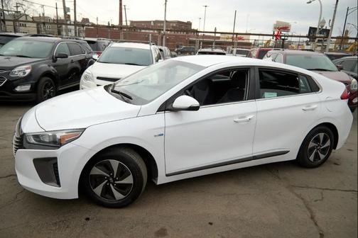 Ceramic White 2018 Hyundai IONIQ Hybrid SEL