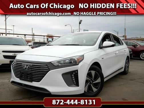 Ceramic White 2018 Hyundai IONIQ Hybrid SEL