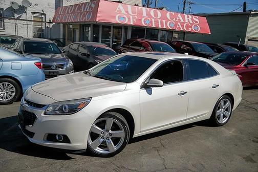 White Diamond Tricoat 2014 Chevrolet Malibu 2LZ