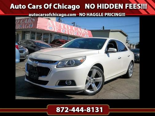 White Diamond Tricoat 2014 Chevrolet Malibu 2LZ