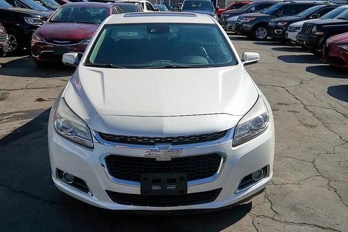White Diamond Tricoat 2014 Chevrolet Malibu 2LZ