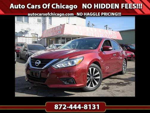 RED 2017 Nissan Altima 2.5 SV