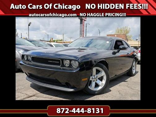 BLACK 2012 Dodge Challenger SXT