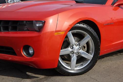 Inferno Orange Metallic 2013 Chevrolet Camaro 1LT