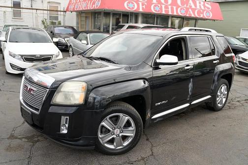 Carbon Black Metallic 2013 GMC Terrain Denali