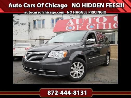 Dark Charcoal Pearlcoat 2012 Chrysler Town & Country Touring-L