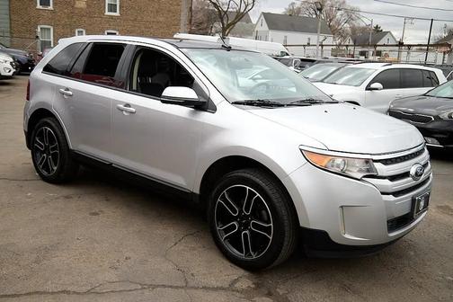 Ingot Silver Metallic 2014 Ford Edge SEL