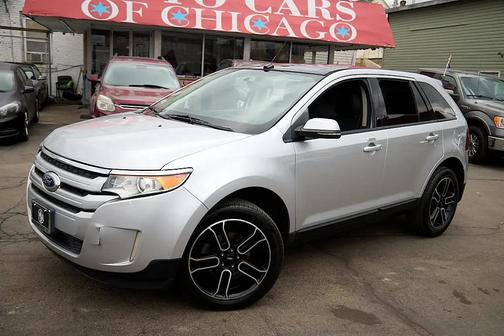 Ingot Silver Metallic 2014 Ford Edge SEL