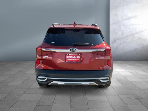 Mars Orange 2021 Kia Seltos SX Turbo