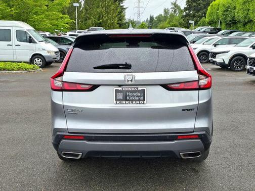 Lunar Silver Metallic 2024 Honda CR-V Hybrid Sport-L