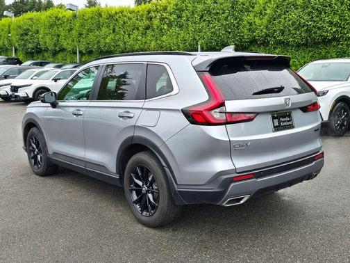 Lunar Silver Metallic 2024 Honda CR-V Hybrid Sport-L