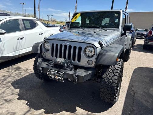 Billet Silver Metallic Clearcoat 2017 Jeep Wrangler Unlimited Rubicon