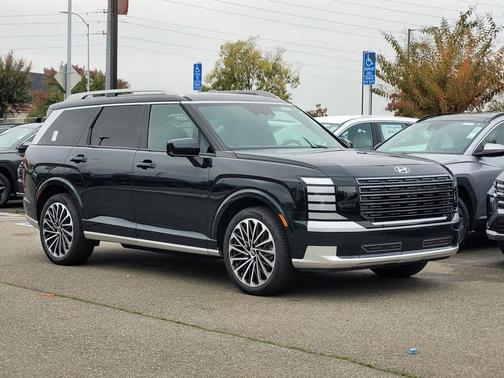 Emerald Pearl 2026 Hyundai Palisade Hybrid Calligraphy