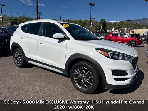 Winter White 2020 Hyundai TUCSON SEL