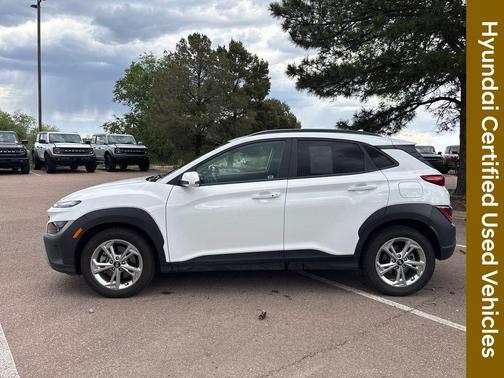 Lunar White 2023 Hyundai KONA SEL