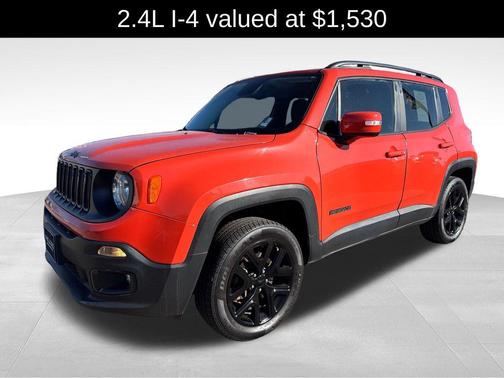 Omaha Orange 2017 Jeep Renegade Altitude