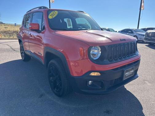 Omaha Orange 2017 Jeep Renegade Altitude