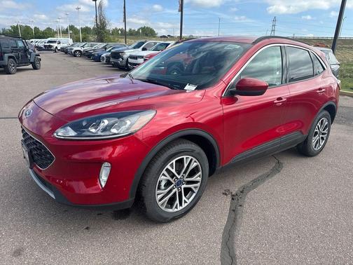 Red Metallic 2022 Ford Escape SEL