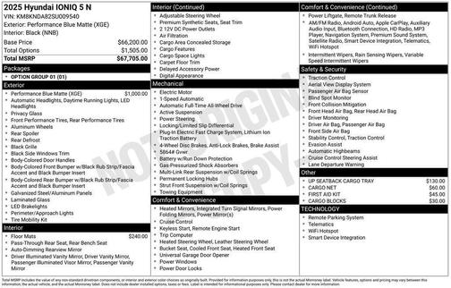 2025 Hyundai IONIQ 5 N Base
