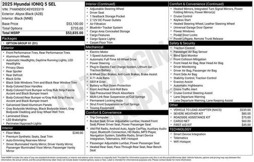 2025 Hyundai IONIQ 5 SEL