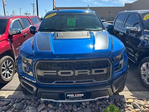 Lightning Blue 2018 Ford F-150 Raptor