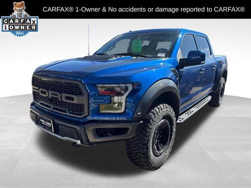 Lightning Blue 2018 Ford F-150 Raptor