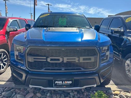 Lightning Blue 2018 Ford F-150 Raptor