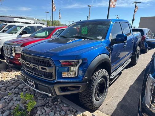 Lightning Blue 2018 Ford F-150 Raptor