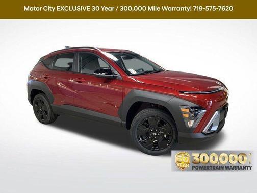 Red 2026 Hyundai KONA SEL Sport