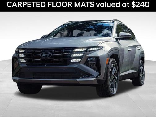 Shimmering Silver 2025 Hyundai TUCSON Plug-In Hybrid SEL