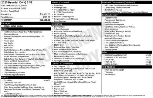 2025 Hyundai IONIQ 5 SE