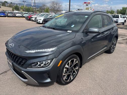 Thunder Gray 2022 Hyundai KONA Limited