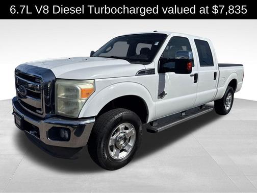 Oxford White 2011 Ford F-250 XLT