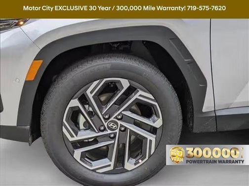 Shimmering Silver 2026 Hyundai TUCSON Hybrid Limited