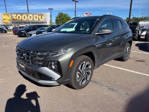 Amazon Gray 2025 Hyundai TUCSON Hybrid Limited