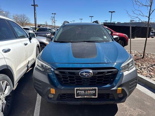 Geyser Blue 2022 Subaru Outback Wilderness