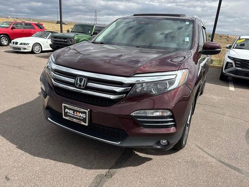 Maroon 2016 Honda Pilot Touring