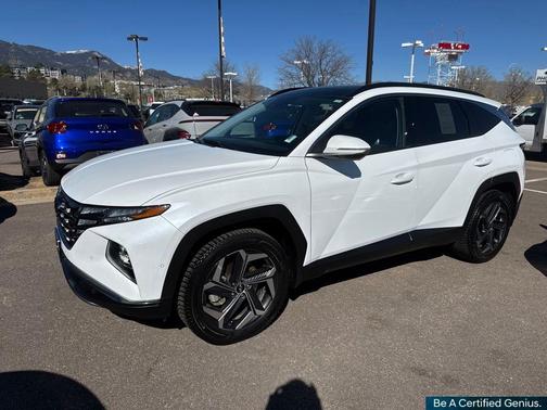 Serenity White Pearl 2023 Hyundai TUCSON Hybrid Limited