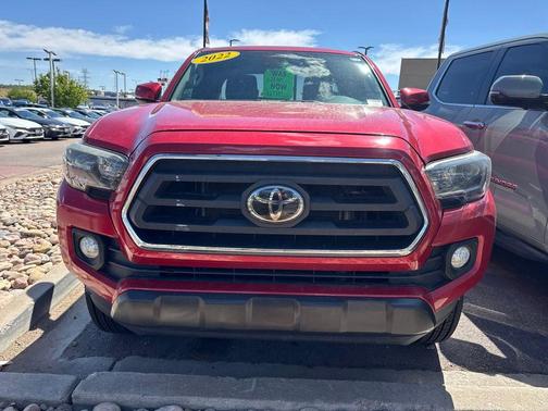Barcelona Red Metallic 2022 Toyota Tacoma SR5