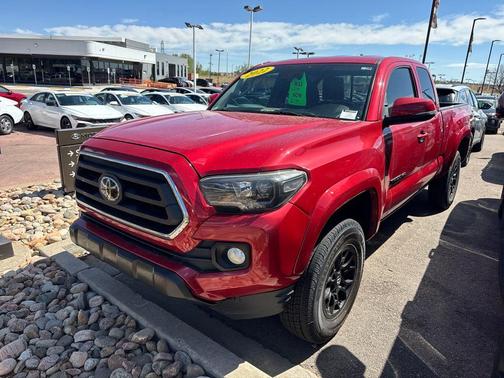 Barcelona Red Metallic 2022 Toyota Tacoma SR5