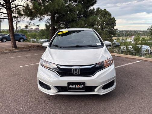 White 2020 Honda Fit LX