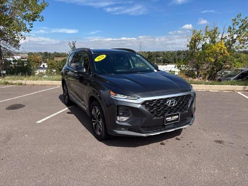 Portofino Gray 2020 Hyundai SANTA FE 2.0T SEL