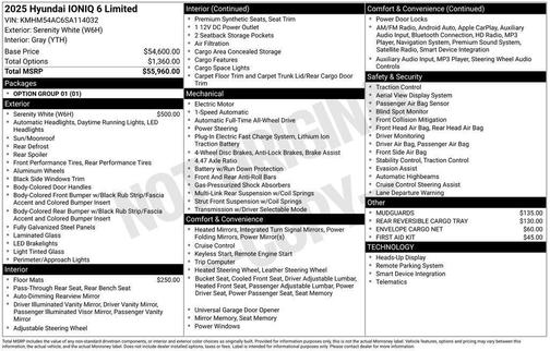 2025 Hyundai IONIQ 6 Limited