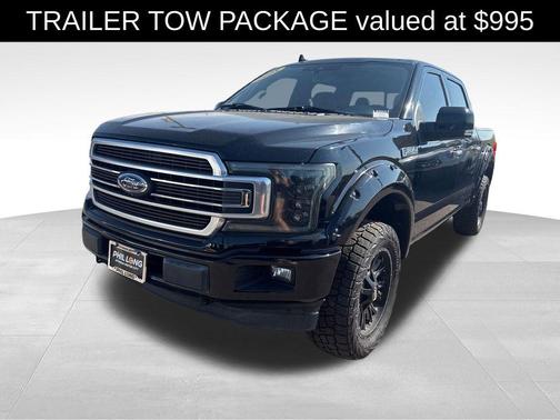 Shadow Black 2018 Ford F-150 Limited
