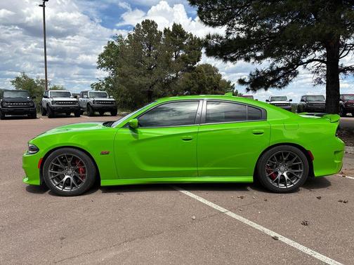 Green Go Clearcoat 2017 Dodge Charger SRT 392