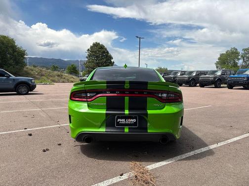 Green Go Clearcoat 2017 Dodge Charger SRT 392