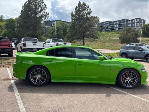 Green Go Clearcoat 2017 Dodge Charger SRT 392