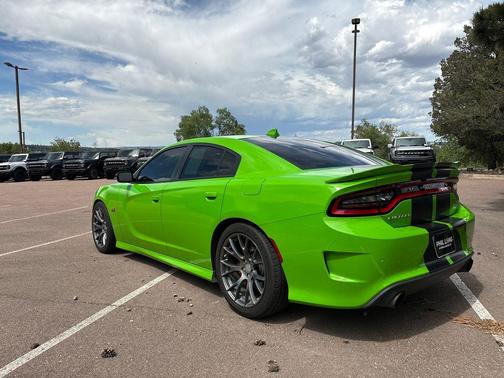 Green Go Clearcoat 2017 Dodge Charger SRT 392
