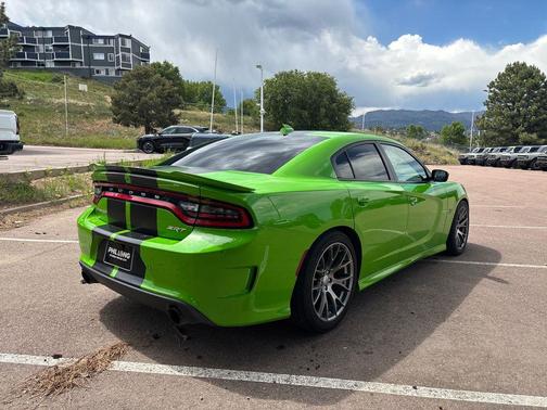 Green Go Clearcoat 2017 Dodge Charger SRT 392